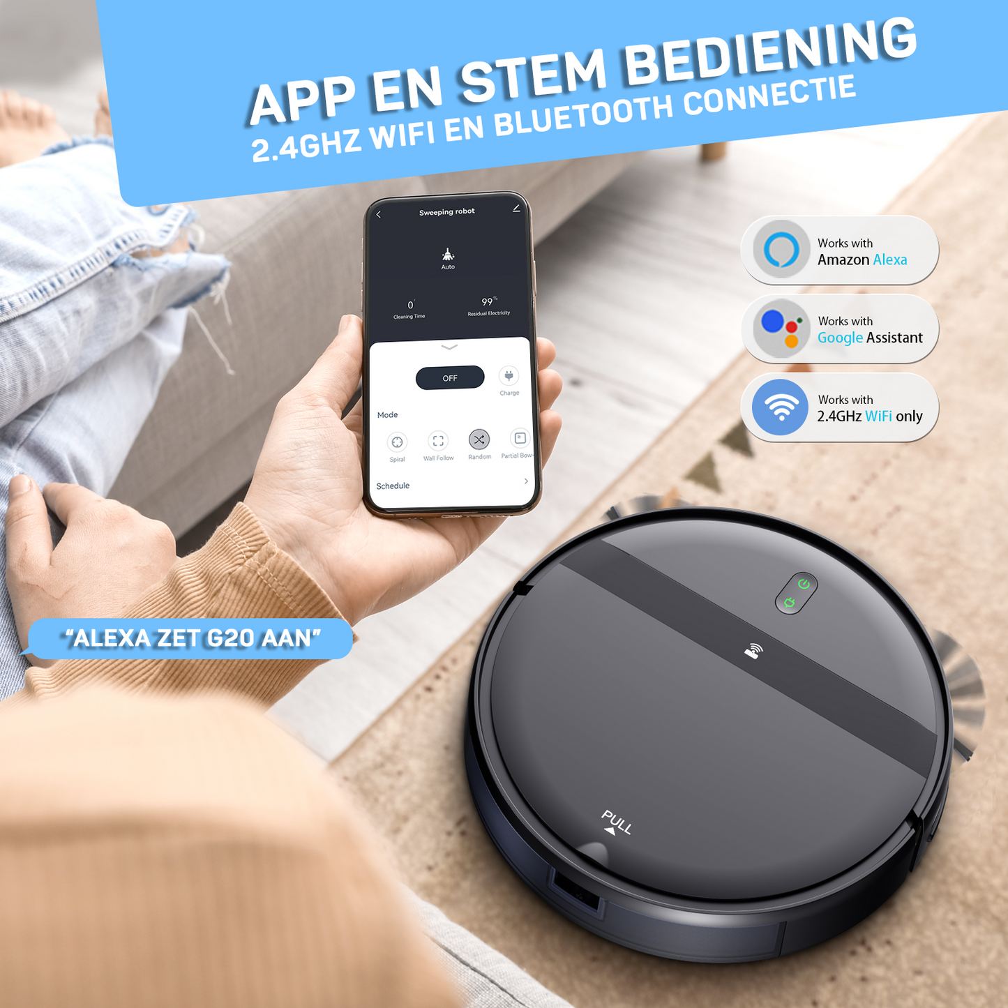 BrinQ Goods robotstofzuiger G20