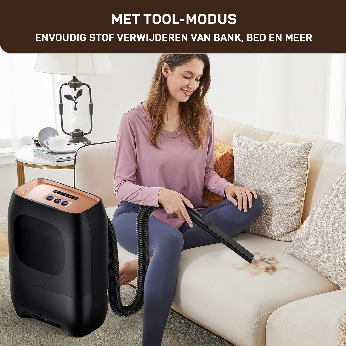 BrinQ Goods automatische stofopvangunit