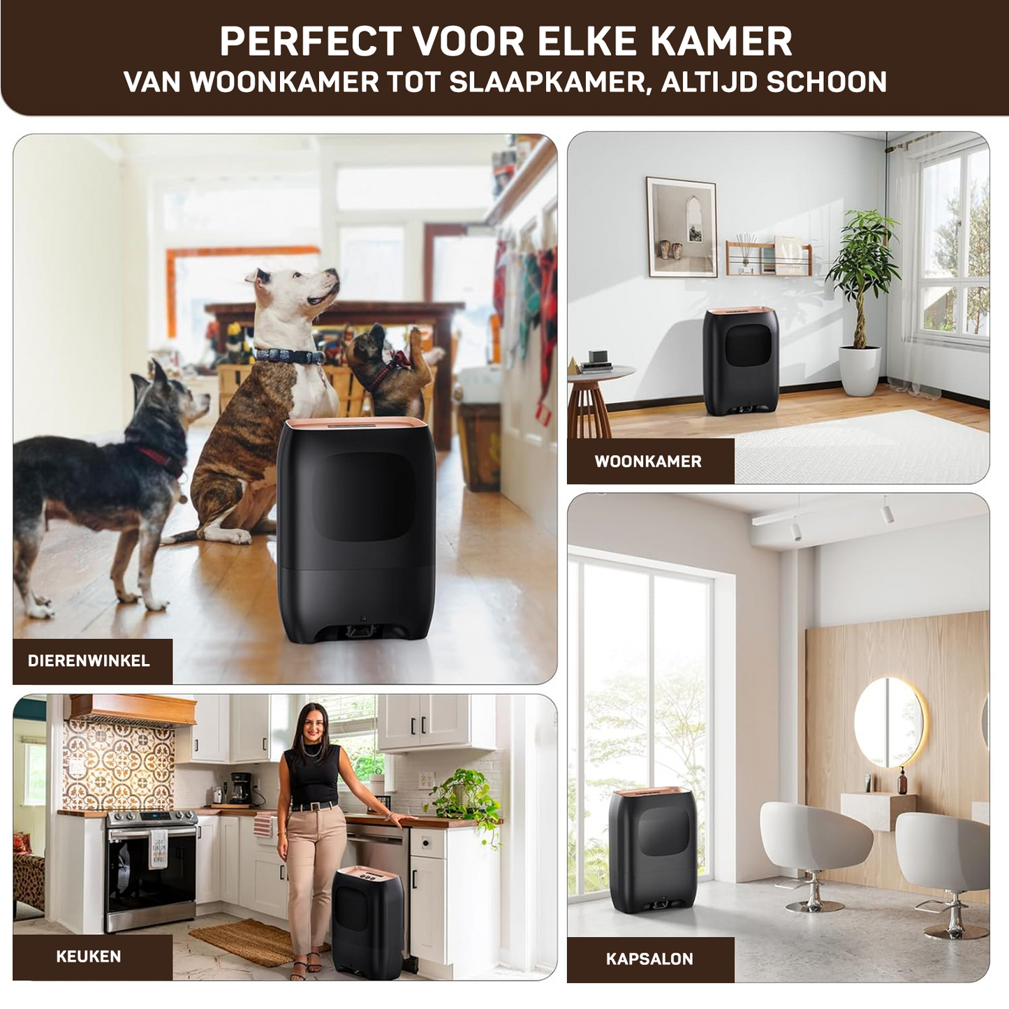 BrinQ Goods automatische stofopvangunit