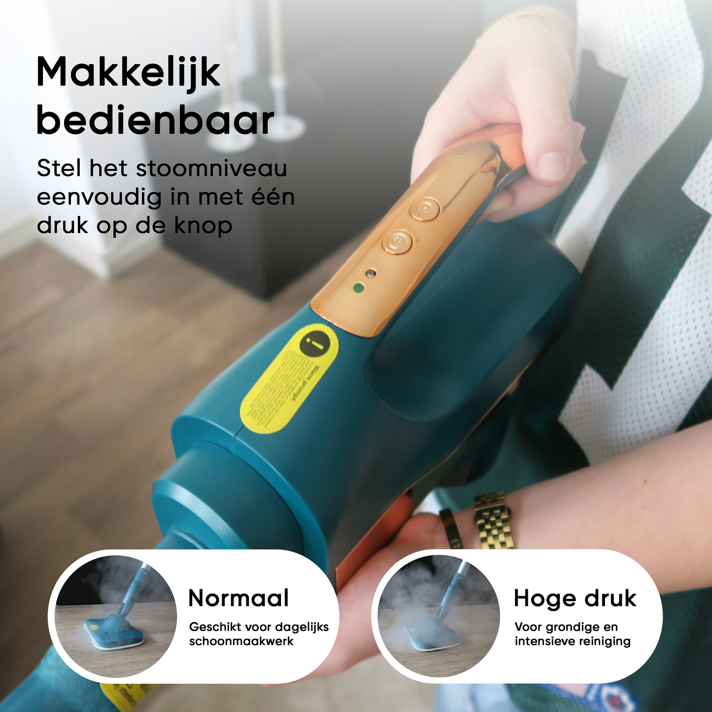 Qleaner 6 in 1 stoomreiniger
