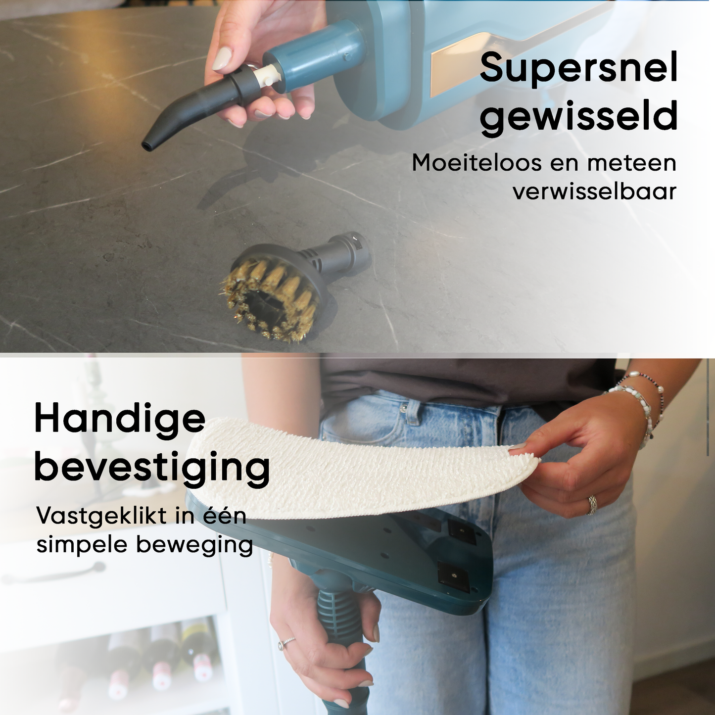 Qleaner 6 in 1 stoomreiniger